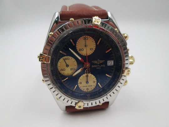 Breitling Chronomat 1884 chronograph. Automatic. Steel & gold