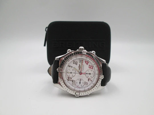 Breitling Chronomat 1884 men's chronograph. Automatic. Stainless steel. Calendar. Box