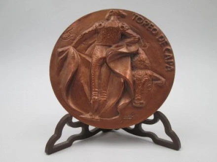 Meissen Porcelain Medal Martin Luther Award | El