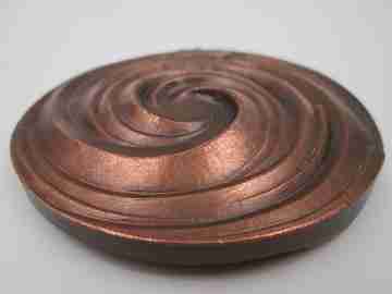 Bullfighting 'Mulillas' FNMT medal. High relief work. Manolo Prieto, 1963