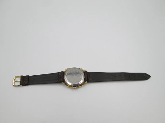 Bulova Oceanographer 333. Acero y chapado oro. Automático. Día y fecha. 1970. Suiza