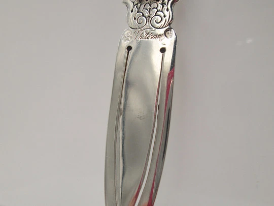 Button charro bookmark. 925 sterling silver. Whiterman silversmith's. 1990's. Spain