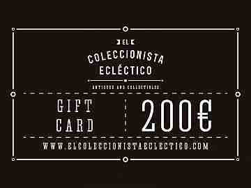 Buy a gift card with 200 euros of balance!
