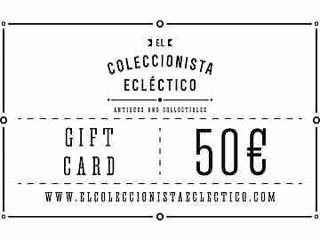 Buy a gift card with 50 euros of balance!