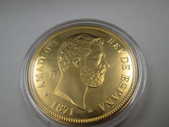 Caja 24 monedas Historia de la Peseta. Plata de ley 925 y chapados oro 24k