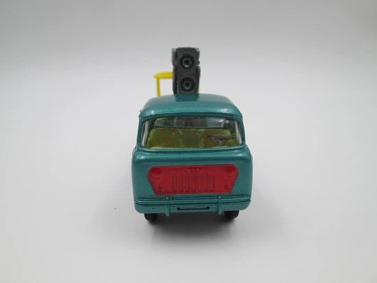 Camión grúa Jeep FC 150. Corgi Toys. Mettoy Playcraft Ltd. Metal fundido. Inglaterra, 1973