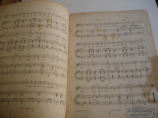 Canción Florian. Benjamin Godard. 1890. Durand & Schoenewerk