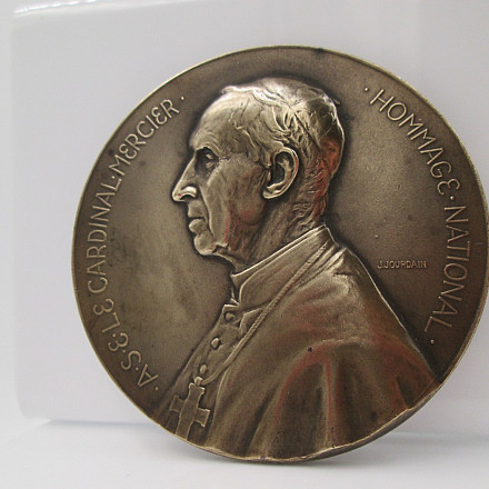 Médaille Bronze Lac Du Der Église Champaubert 1974 Haute-Marne 135g