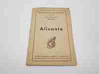 Cartas Corográficas. Dos mapas a color de Alicante. Editorial Martín. 1956