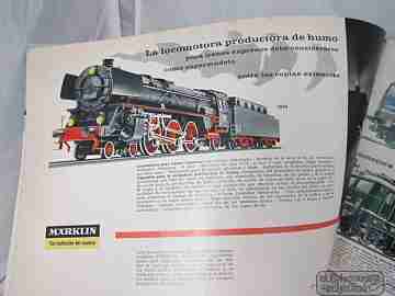 Catálogo de trenes Märklin. 1965. Alemania. Color. 64 páginas