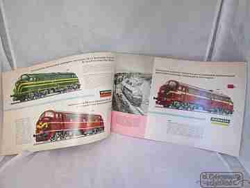Catálogo de trenes Märklin. 1965. Alemania. Color. 64 páginas