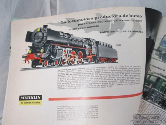 Catalogue of Märklin trains. 1965. Germany. Colour. 64 pages