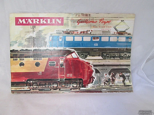 Catalogue of Märklin trains. 1965. Germany. Colour. 64 pages