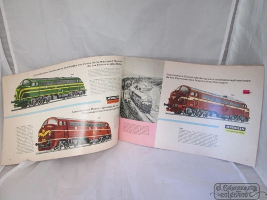 Catalogue of Märklin trains. 1965. Germany. Colour. 64 pages