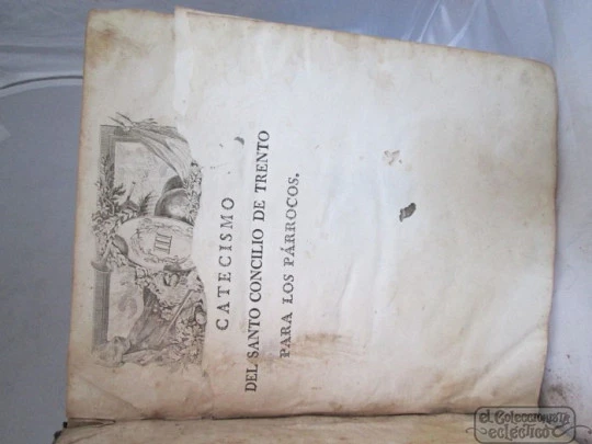 Catechism pastors. Holy Council of Trent. 1786. A. Zorita