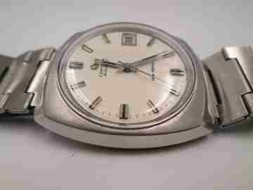 Certina Blue Ribbon. Acero inoxidable. Automático. Brazalete. Calendario. 1970