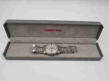 Certina Bristol 235. Steel. Date & day. Box. Bracelet. 1970's. Automatic