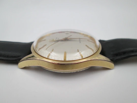 Certina Certidate. 20 microns gold plated & steel. Automatic. Calendar. 1960's. Swiss