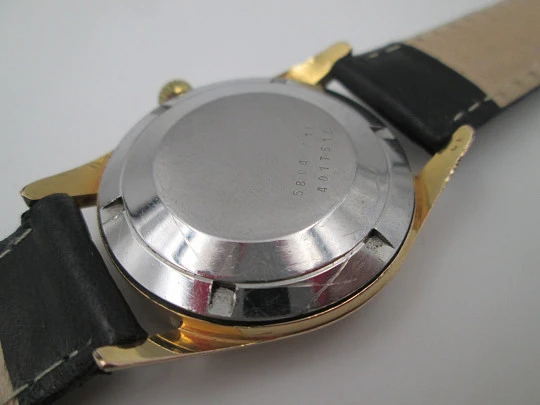 Certina Certidate. 20 microns gold plated & steel. Automatic. Calendar. 1960's. Swiss