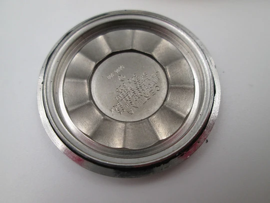 Certina DS-2. Acero y chapado oro. Dial tornasolado. Automático. Calendario. 1970
