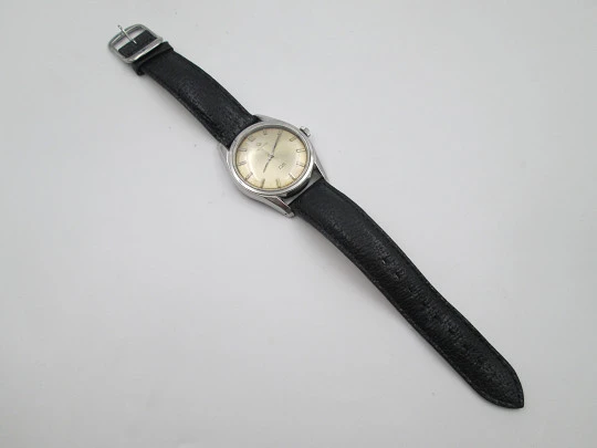 Certina DS Turtle. Stainless steel. Manual wind. Leather strap. Swiss. 1960's