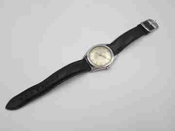 Certina DS Turtle. Stainless steel. Manual wind. Leather strap. Swiss. 1960's