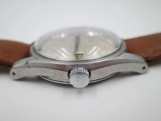 Certina DS. Stainless steel. Automatic. 1970's. Calendar. Swiss. Strap