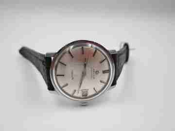 Certina New Art. Stainless steel. Automatic. Date. Strap. 1960's