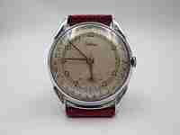 Certina Pointer Date. Stainless steel. Manual wind. Small second hand. 1950's