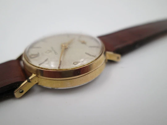 Certina women's wristwatch. Manual wind. 1960's. Steel & gold plated