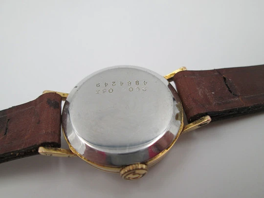Certina women's wristwatch. Manual wind. 1960's. Steel & gold plated