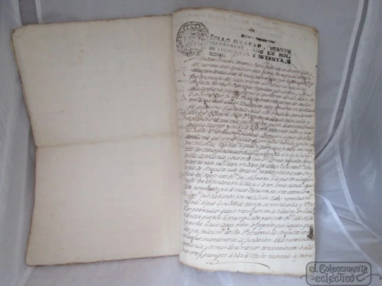 Chaplaincy. Madrid. 1723. Magdalena Martínez. 33 pages