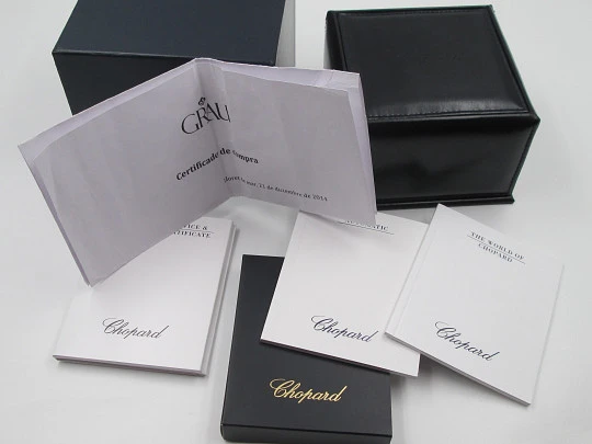Chopard Imperiale ladie's watch. Stainless steel. Calendar. Bracelet. Quartz. Box. 2014