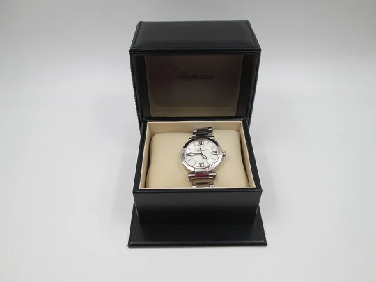 Chopard Imperiale ladie's watch. Stainless steel. Calendar. Bracelet. Quartz. Box. 2014