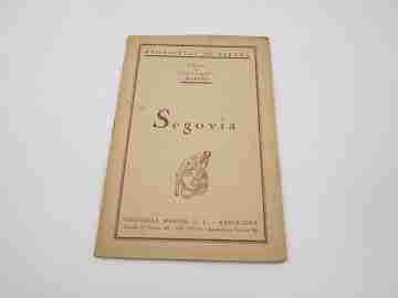 Chorographic charts. Coated fabric Segovia map. Martin publisher. 1963