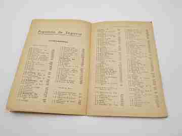 Chorographic charts. Coated fabric Segovia map. Martin publisher. 1963
