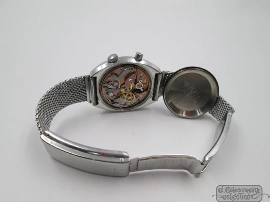 Chronograph Omega Genève Chronostop. Stainless steel