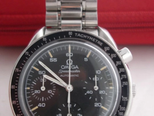 Chronograph. Automatic. Omega Speedmaster. Circa 1990s Chronograph. Automatic. Omega Speedmaster. Circa 1990s