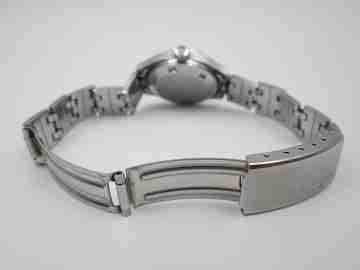 Citizen 28800 lady wristwatch. Steel. Automatic. Date & day. 1970's. Japan