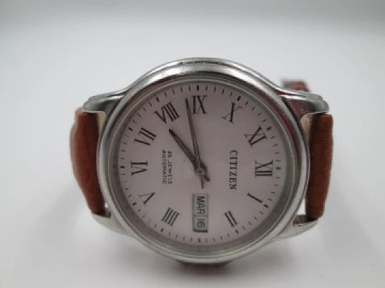Citizen Ore Felici. Stainless steel. Automatic. 1970's. Date & day. Japan