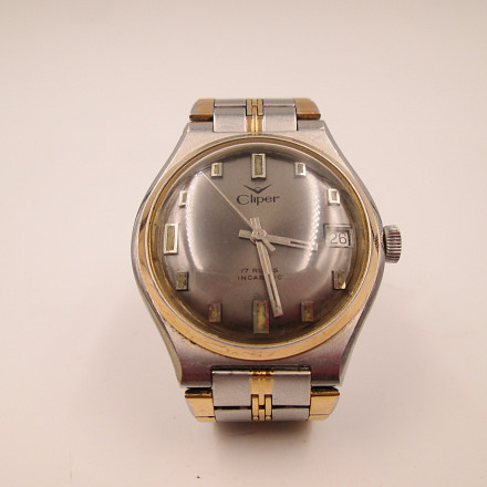 Montre Homme Cliper Automatique Suisse Vintage - Montre Bracelet Mécanique Occasion