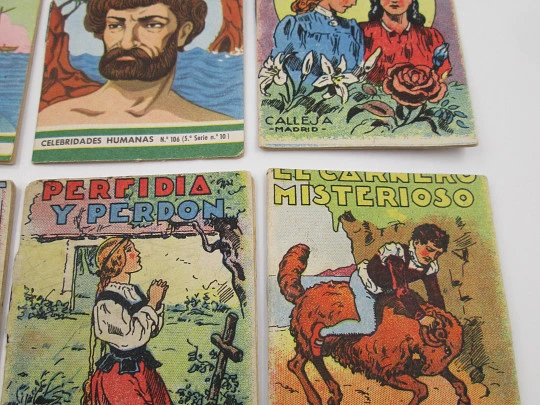 Colección 19 cuentos infantiles ilustrados pequeño formato. Editorial Roma / Calleja