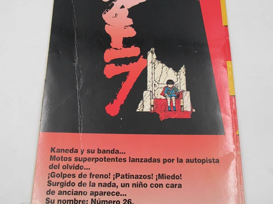 Colección cinco libros color Akira. Ediciones B (Dragon Comics). 1990