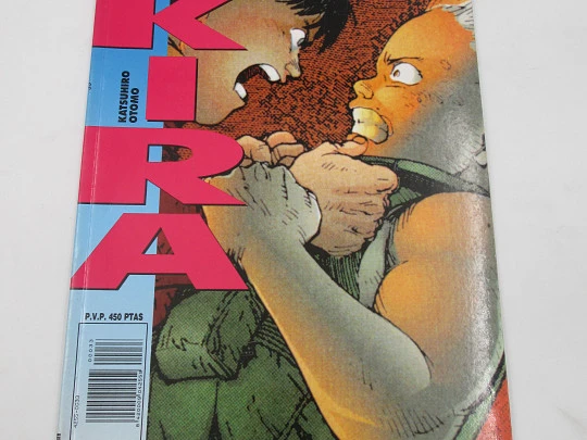 Colección cinco libros color Akira. Ediciones B (Dragon Comics). 1990