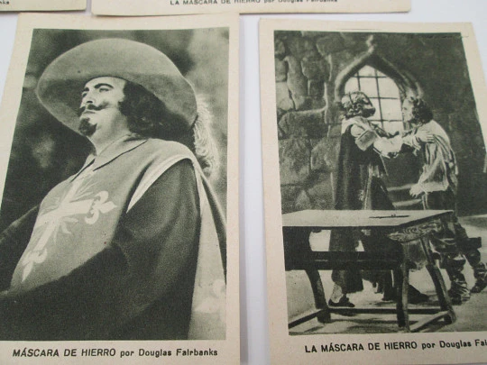 Colección de 25 cromos. La Máscara de Hierro de Douglas Fairbanks. Chocolates San Antonio