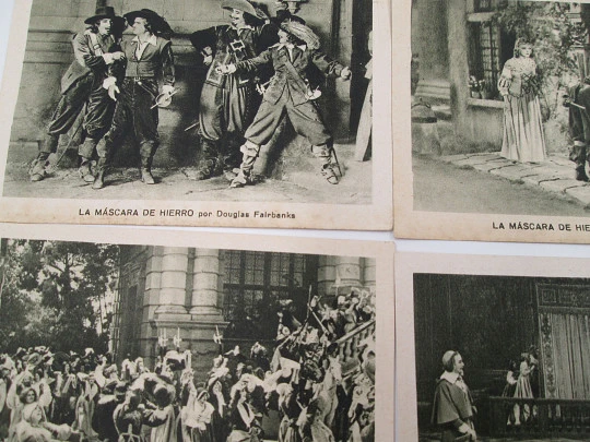 Colección de 25 cromos. La Máscara de Hierro de Douglas Fairbanks. Chocolates San Antonio