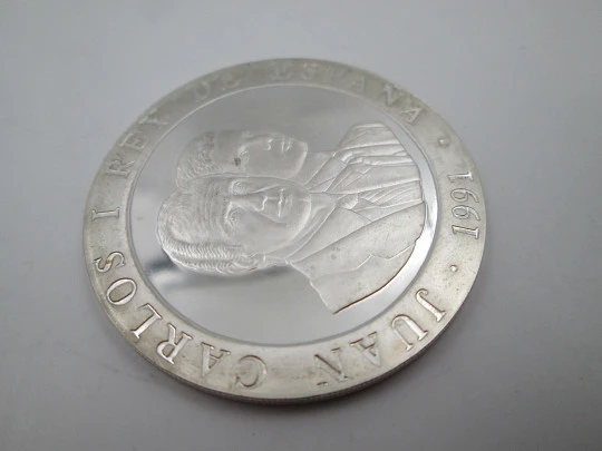 Colección once monedas 2000 pesetas plata de ley Olimpiadas de Barcelona. 1990