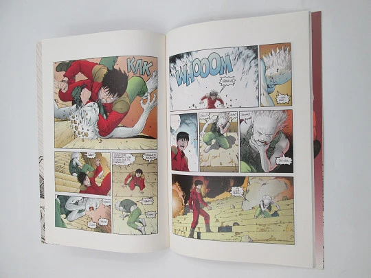 Collection five books Akira. Ediciones B (Dragon Comics). Softcover. 1990