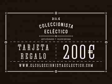 ¡Compra una tarjeta regalo con 200 euros de saldo!
