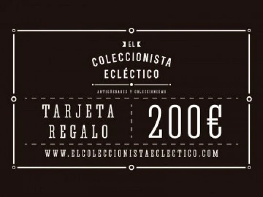 ¡Compra una tarjeta regalo con 200 euros de saldo!